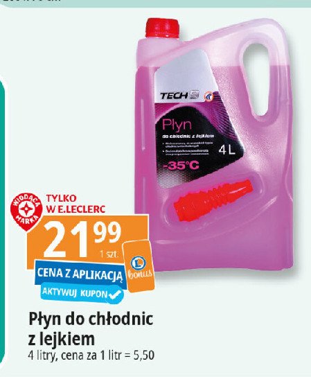 Płyn do chłodnic -35c Tech9 promocja