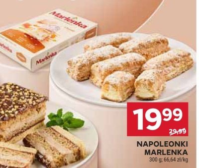 Napoleonki marlenka promocja w Stokrotka