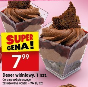 Deser wiśniowy, 1 szt. promocja w Twój Market