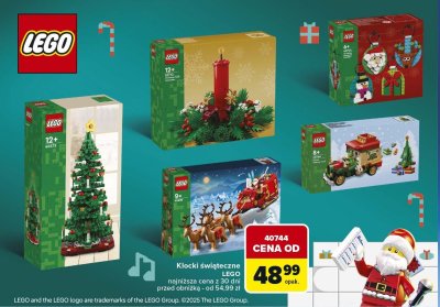 Klocki świąteczne LEGO 40744 promocja w Carrefour