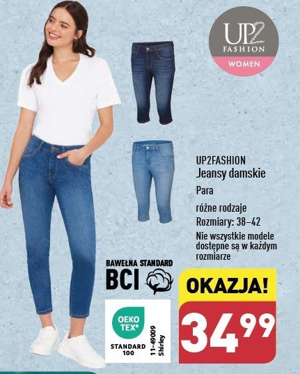 Spodnie damskie jeansowe 38-42 Up2fashion promocja