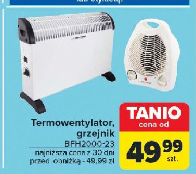 Termowentylator bfh2000 Bluesky promocja w Carrefour Market