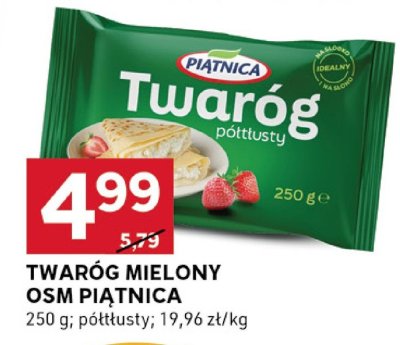 Twaróg mielony OSM Piątnica promocja w Stokrotka