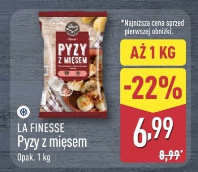 Pyzy z mięsem  promocja w Aldi