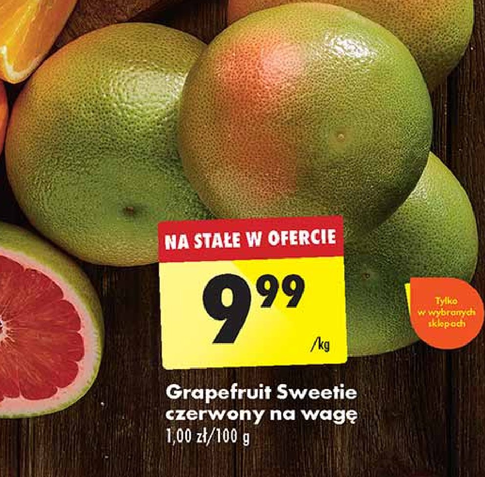 Grapefruit zielony sweete promocja