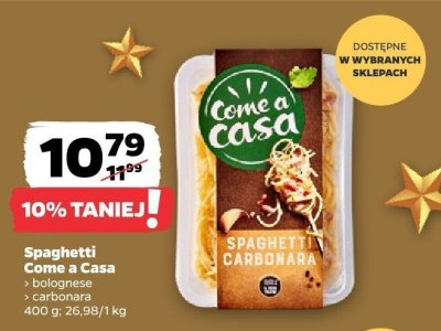 Spaghetti bolognese  promocja w Netto