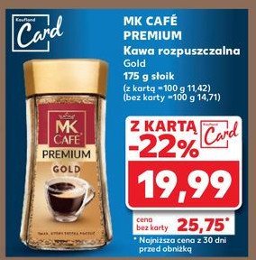 Kawa Mk cafe premium gold promocja w Kaufland