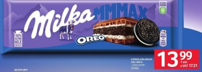 Czekolada Milka 250-300 g wybrane smaki promocja w Selgros