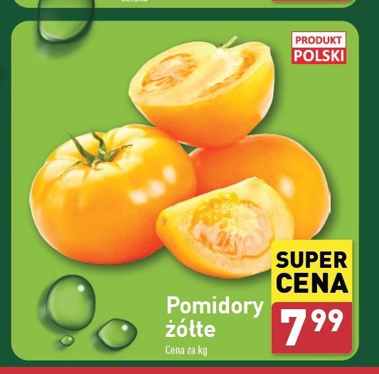 Pomidory żółte polska promocja