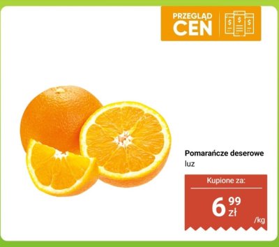 Pomarańcze deserowe luz promocja w Biedronka