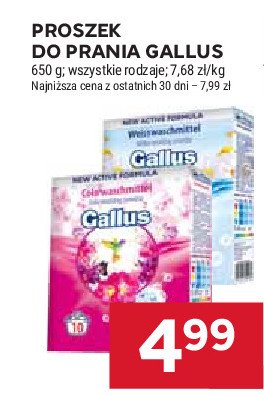 Proszek do prania kolor GALLUS promocja