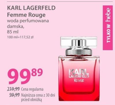 Woda perfumowana promocja w Hebe