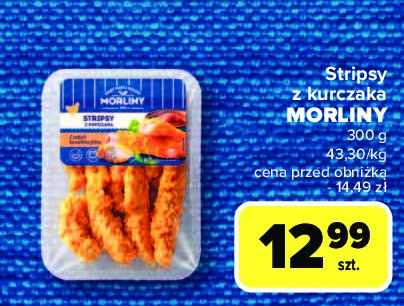 Stripsy z kurczaka Morliny promocja