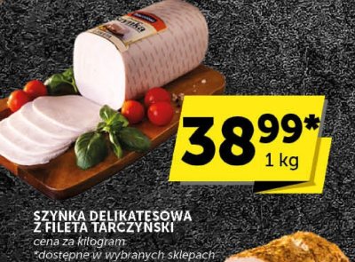 Szynka delikatesowa z fileta Tarczyński promocja w Groszek