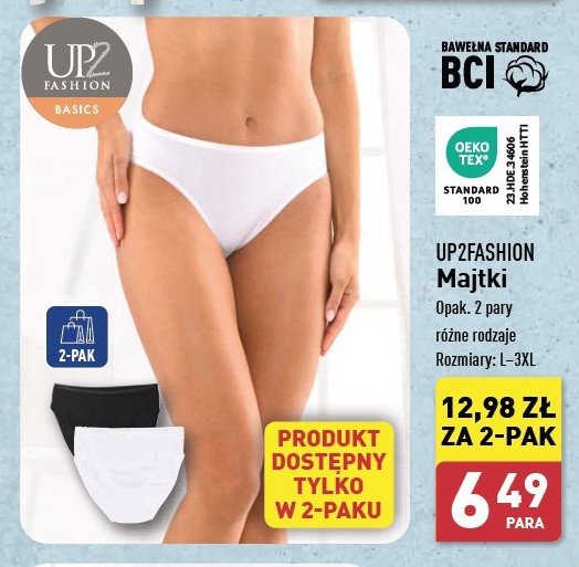 Majtki damskie xl-3xl Up2fashion promocja