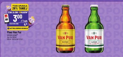 Piwo Van Pur Lager promocja w POLOmarket