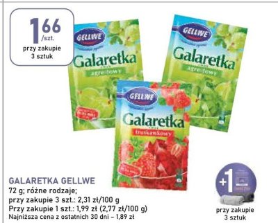 Galaretka Gellwe promocja w Stokrotka