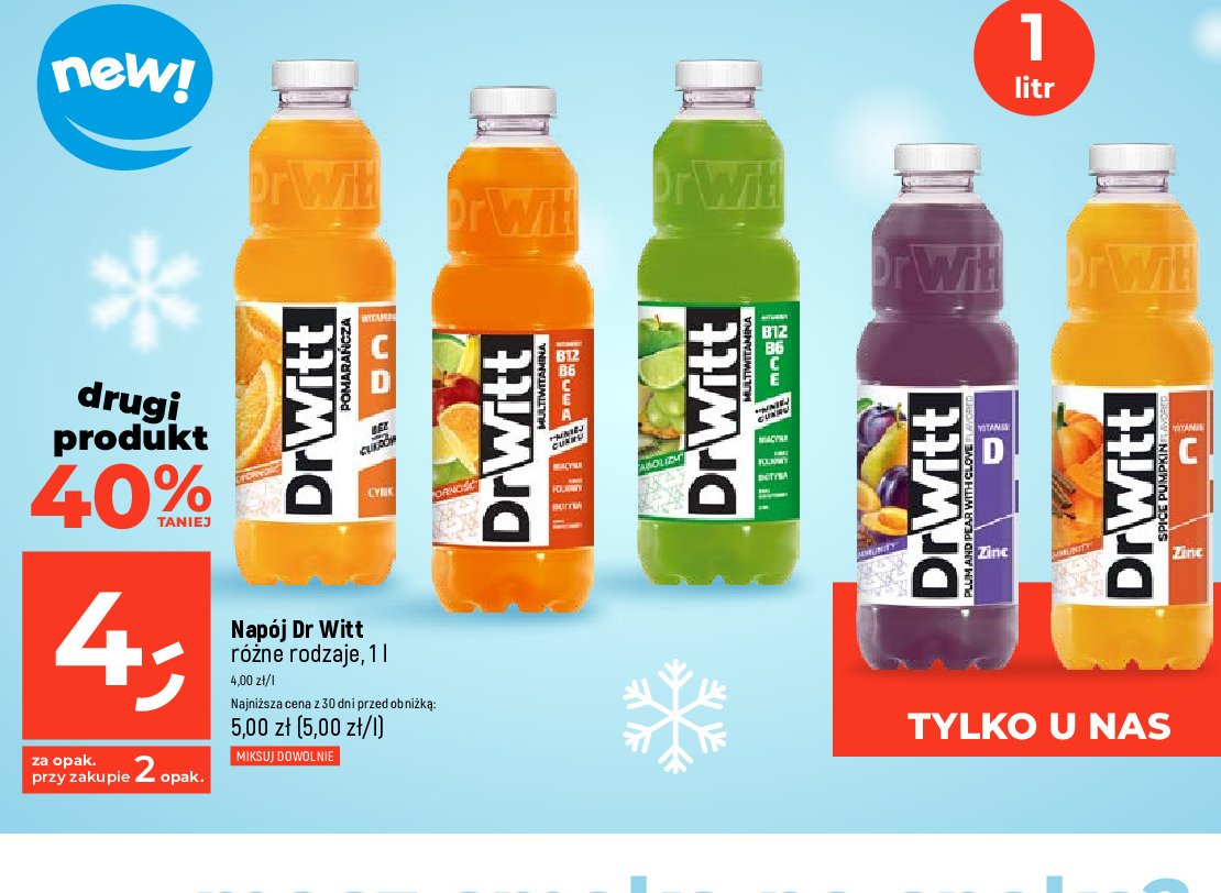 Nap贸j 艣liwka Dr witt promocja