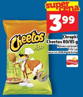 Chrupki Cheetos 80/85 g promocja w TOPAZ