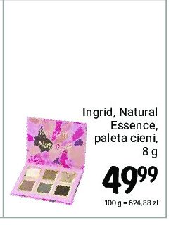 Paleta cieni discovery of the west Ingrid natural essence promocja