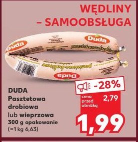 Pasztetowa wieprzowa Silesia duda promocja