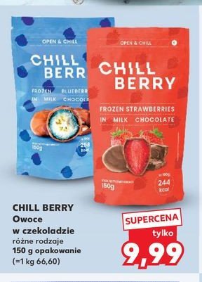 Bor贸wka w mlecznej czekoladzie Chill berry promocja