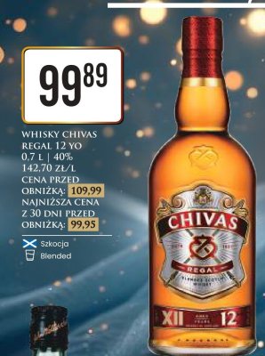 Whisky 12 YO promocja w Dino