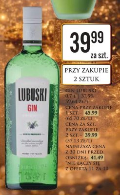 Gin promocja w Dino