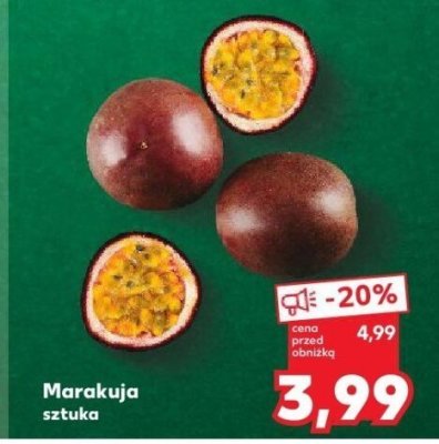 Marakuja sztuka promocja w Kaufland
