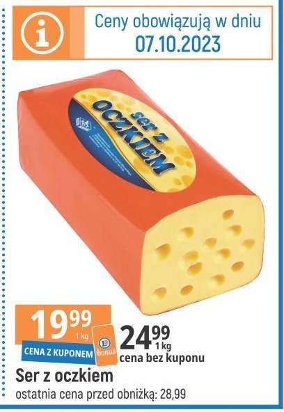 Ser z oczkiem promocja