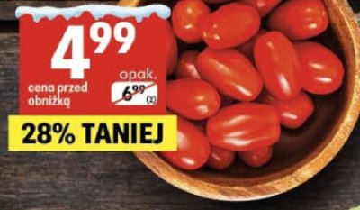 Pomidorki cherry, daktylowe promocja w Delikatesy Centrum