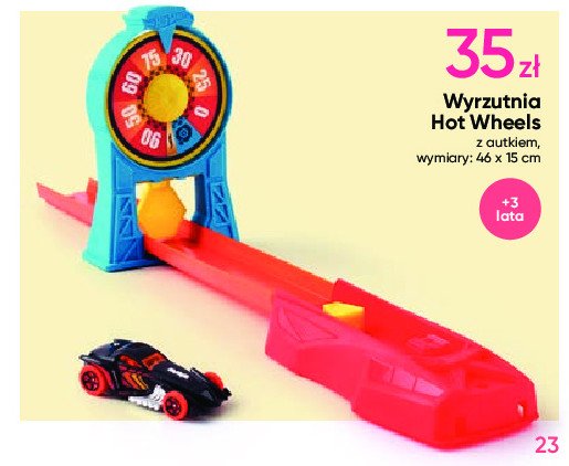 Wyrzutnia hot wheels z samochodem promocja w Pepco