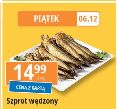 Szprot wędzony promocja