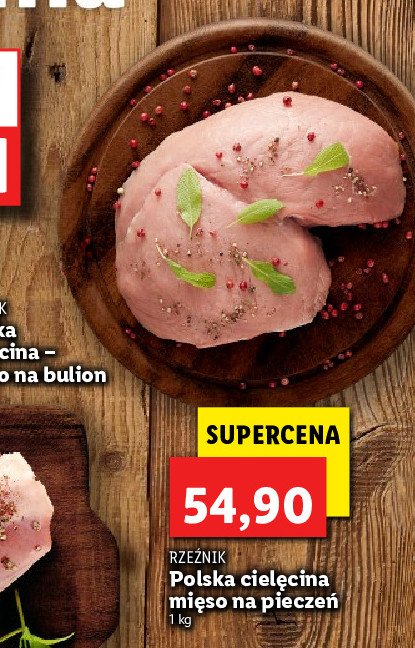 Cielęcina polska mięso na pieczeń Rzeźnik codzienna dostawa promocja