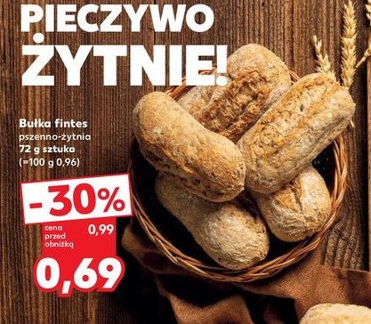 Bułka fitness pszenno-żytnia promocja