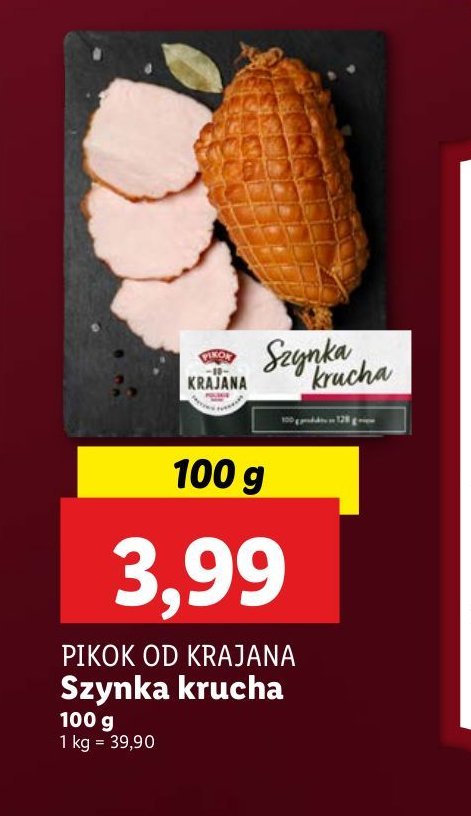 Szyneczka krucha Pikok promocja