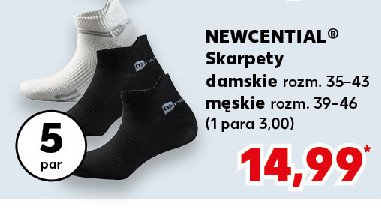 Skarpety damskie 35-43 Newcential promocja