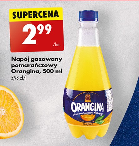 Napój orange Orangina promocja