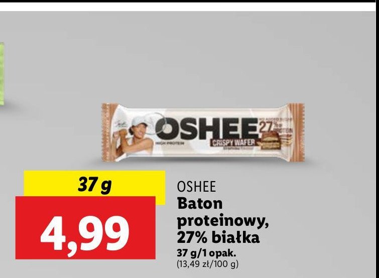 Baton crispy wafer Oshee promocja