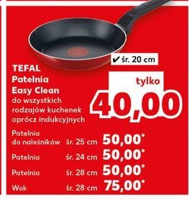 Patelnia easy clean 28 cm Tefal promocja