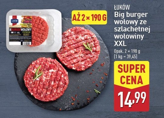 Big burger Łuków promocja