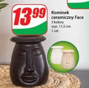 Kominek ceramiczny face promocja
