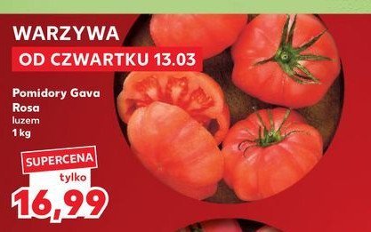 Pomidory gava rosa promocja w Kaufland