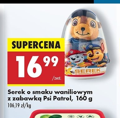 Serek o smaku waniliowym psi patrol promocja