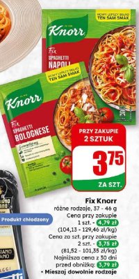 Fix Spaghetti Bolognese promocja w Dino