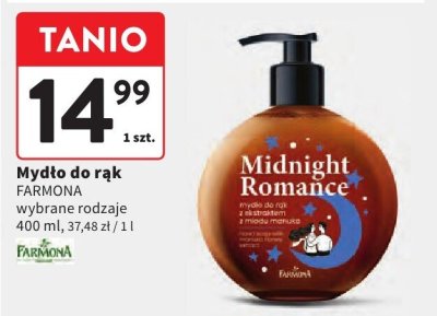 Mydło do rąk Farmona Midnight Romance wybrane rodzaje promocja w Intermarche