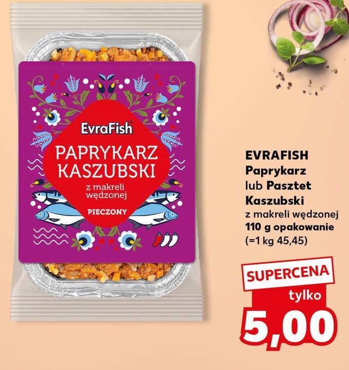 Pasztet kaszubskie Evrafish promocja