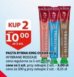 Pasta łososiowa King oscar promocja