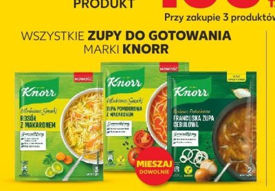 Zupy do gotowania promocja w Kaufland