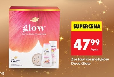 Zestaw kosmetyków Dove Glow promocja w Biedronka